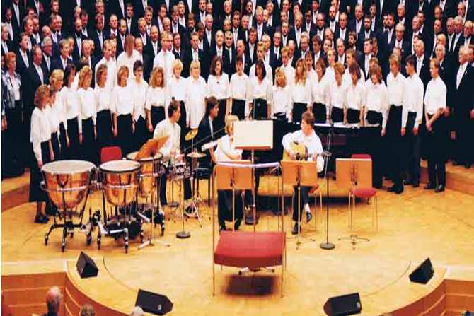 Konzert in der Philharmonie Kln 1991